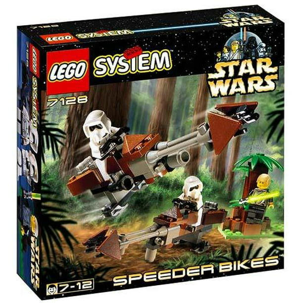 Star Wars Return of the Jedi Speeder Bikes Set LEGO 7128 - Walmart.com