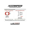 thumbnail image 4 of Wilwood 140-10012-D Superlite 4R Rear 14" Big Brake Kit With Black Calipers Drilled Rotors & 2.5" Axle Offset, Compatible with Ford and Mercury With Big New Flange, 4 of 4