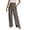 Gray, variant on ZANKLEY Wide Leg Dress Pants Women's High Waisted Dressy Trousers