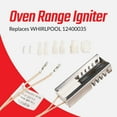 thumbnail image 3 of Surface Igniter DS025KX 3.2 to 3.6 Range Universal Gas Oven Igniter, Replacement for Whirlpool 12400035 and More, 3 of 11
