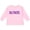 AD-Pink, variant on Inktastic Baltimore in Purple Text Boys or Girls Long Sleeve Toddler T-Shirt