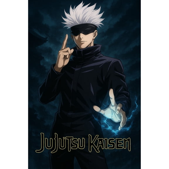 Jujutsu Kaisen Diamond Painting Set (for Adults) 5D DIY Anime Diamond Art Set (for Beginners) Round Full Diamond Diamond Painting Gem Art Crafts (Home Wall Decoration Gift)