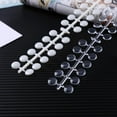 thumbnail image 2 of 2pcs Nail Art Polish Palette Dot Flat Nail Color Card Display Tools (Skin Color), 2 of 9
