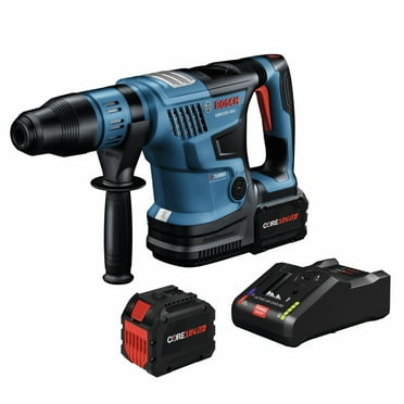 Restored Bosch GBH18V-36CK27-RT 18V PROFACTOR Brushless Lithium-Ion 1-9/16 in. Cordless Connected-Ready Rotary Hammer Kit (12 Ah) (Refurbished)