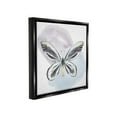 thumbnail image 4 of Stupell Industries Butterfly with Pastel Shapes Animals & Insects Painting Black Floater Framed Canvas Art Print Wall Art, 25 x 25, 4 of 10