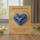 thumbnail image 2 of Recuerdo de bolsillo | Símbolo de amistad | Regalo de Año Nuevo | Tarjeta recordatoria portátil | Charm de corazón del tamaño de una cartera | Para amigos, familiares y compañeros de trabajo, 2 of 2