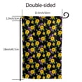 thumbnail image 7 of Wukai Daisies Flowers Print Garden Flag 12.5x18 Inch Double Sided Sun-resistant Rain-resistant, Wrinkle-resistant Colorfast(Only Flag), 7 of 7