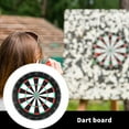 thumbnail image 3 of Redempat 17inch Dart Board Durable Practical Double Sides Meta Mark Hanging Dart Target, 3 of 9