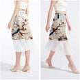 thumbnail image 4 of Tree Chic Chiffon Beach Dress & Skirt Set for Women - for Summer Days at the Beach, 4 of 6