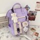 thumbnail image 4 of Mochila Kawaii con Pin Kawaii y Accesorios Mochila Cute Aes, 4 of 4