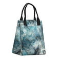 thumbnail image 2 of XMXT Reusable Lunch Bag Women, Marble Abstract Print Large Lunchbox Insulated Lunch Box for Work School, 2 of 8