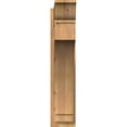 thumbnail image 2 of Ekena Millwork 8"W x 30"D x 38"H Imperial Rough Sawn Traditional Outlooker, Western Red Cedar, 2 of 4