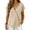 Beige, variant on Cotton Linen Tops For Women,Peasant Tops For Women Elegant Loose Fit Top Cotton Gauze Shirts For Women Elegant Blouse Business Casual Outfits Muslin Shirt Summer Tops Button-Front Tunic Green L