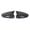 Carbon fiber pattern, variant on Bull Horn Rear View Mirror Cover Caps For Volkswagen CC 2010-2018, ABS Side Door Wing Mirror Cap Covers Protect Decorate Exterior Car Accessories-black