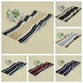 thumbnail image 3 of Tassel Woolen Yarn Thick Men Scarf Winter Striped Contrast Color Warm Knitting Scarf Costume Accessories, 3 of 10