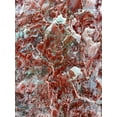 thumbnail image 2 of Grayscale 25x32 Gold Ornate Wood Framed with Double Matting Museum Art Print Titled - Red Texture I, 2 of 4