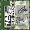 thumbnail image 5 of LYM-Phone Case For MOTO G Stylus 5G 2022, Silicone Lanyard Soft case Cartoon Anti-knock Back Cover Ring Protective Durable Wristband Phone Holder Kickstand Fashion Design Shockproof Cute, 5 of 9