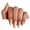 Gilted, variant on Gilded French Tip Press On Nails – Pointed Almond Shape, UV Finish, 24 pcs Reusable Glossy Kit (12 Sizes)