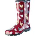 thumbnail image 1 of Principle Plastics 078143 Sluggers Bottes de Confort Imperméables pour Femmes - Rouge Poulet - 9, 1 of 4