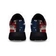 thumbnail image 4 of Deer Hunting American flag Shoes Sneakers Black Size 9, 4 of 7
