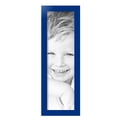 thumbnail image 2 of ArtToFrames 7" x 24" Blue Picture Frame, 7x24 inch Blue Wood Poster Frame (WOM-4118), 2 Pack, 2 of 7