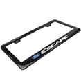thumbnail image 3 of Ford Escape Black Real 3K Carbon Fiber Finish ABS Plastic License Plate Frame, 3 of 8