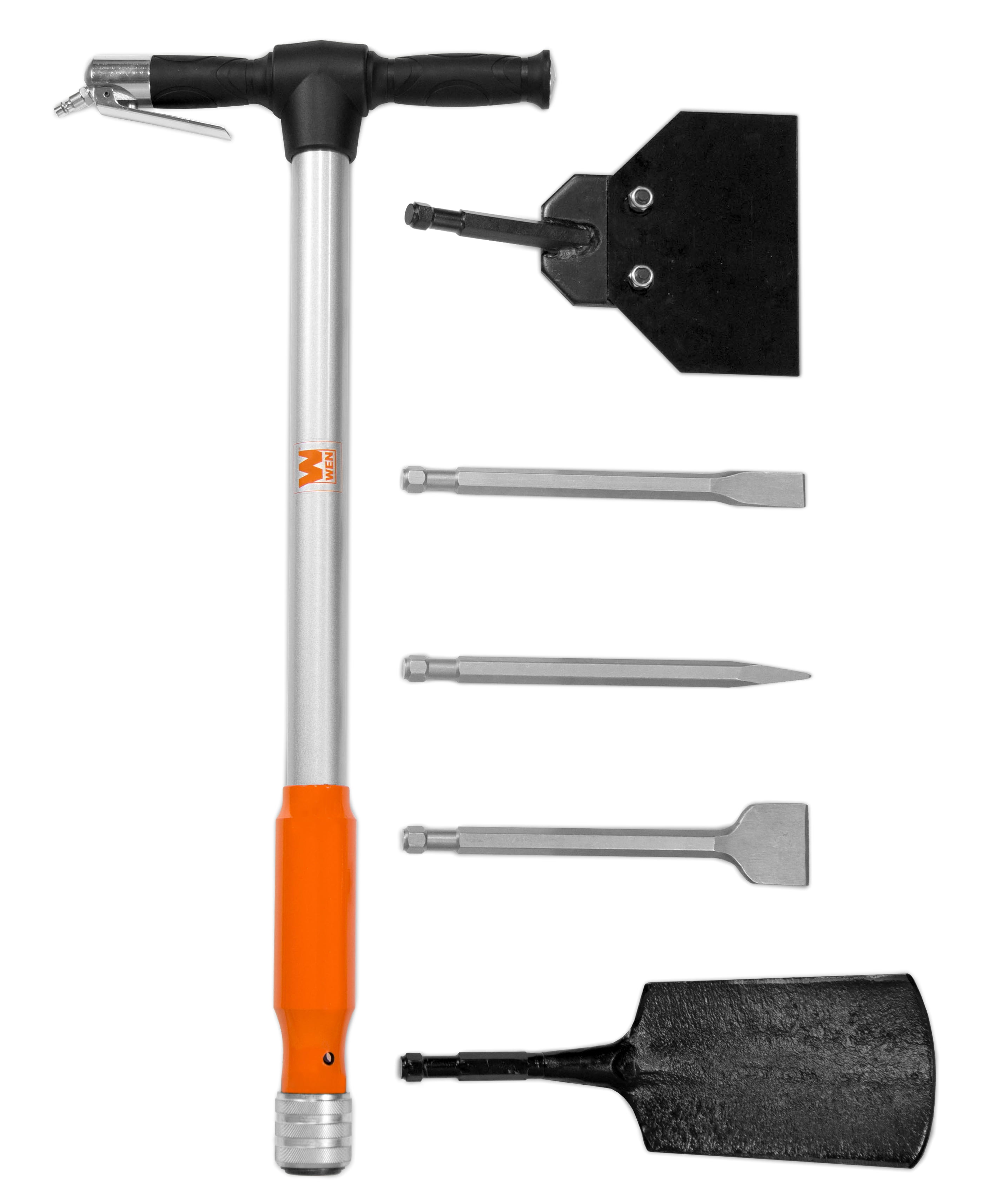 3pack Pneumatic Tools Hex Shank Pneumatic Blade Shovel Head Accessories 
