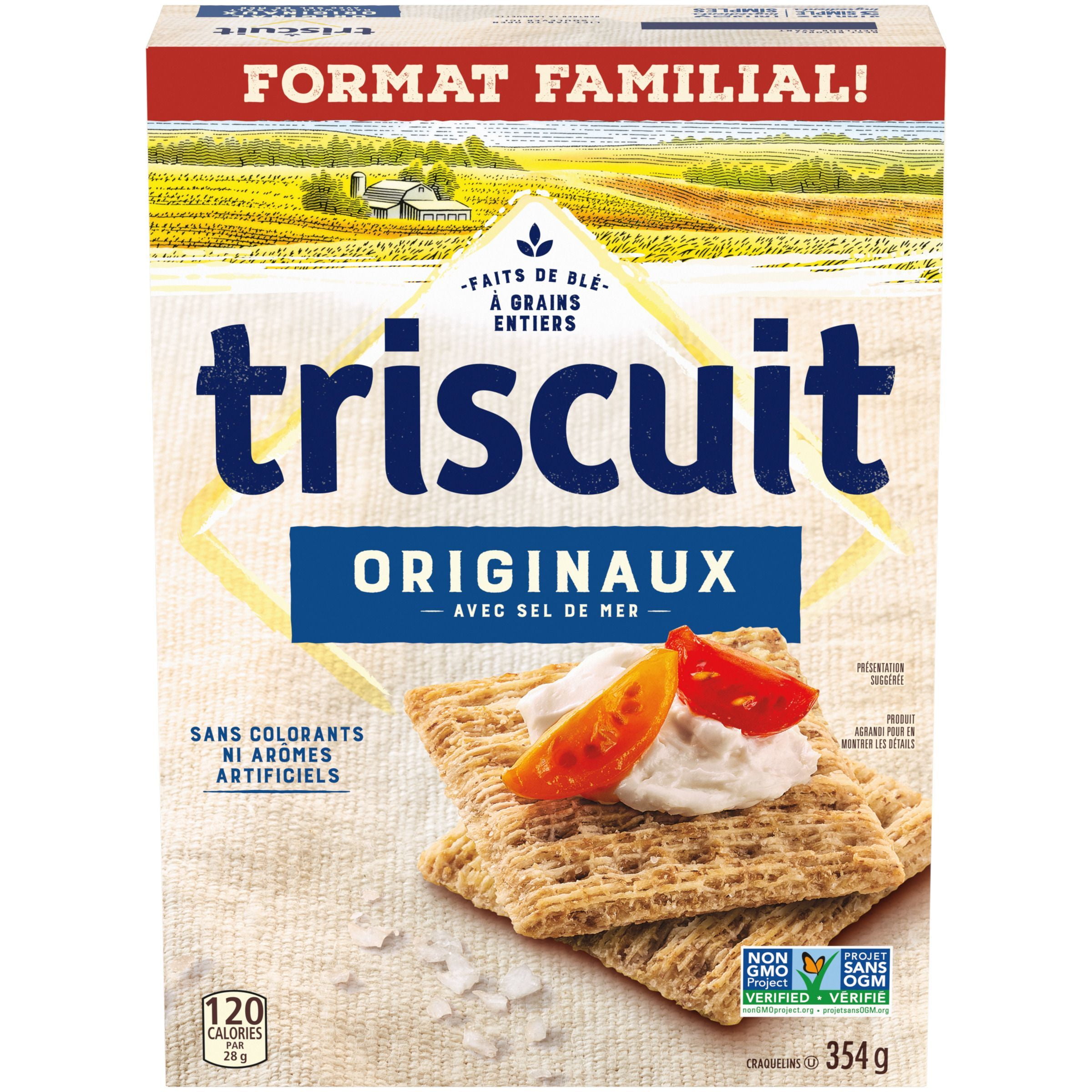 Craquelins Triscuit Originaux, format familial 354 g