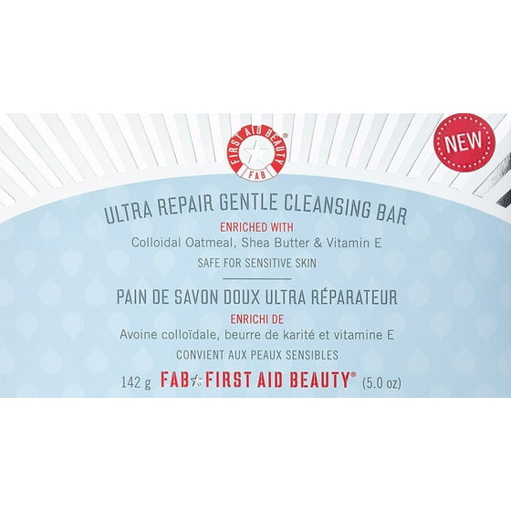 First Aid Beauty First Aid Beauty Ultra Repair Gentle Cleansing Bar Soap, 5 Oz