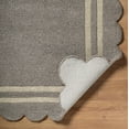 thumbnail image 4 of Mark&Day Wool Rugs, 8x10 Sanaa Modern Slate Gray Area Rug, Slate Gray Taupe Carpet for Living Room, Bedroom or Kitchen (8' x 10'), 4 of 7