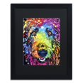 thumbnail image 2 of Trademark Fine Art "Irish Wolfhound" Canvas Art by Dean Russo, Black Matte, Black Frame, 2 of 4