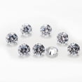 thumbnail image 2 of 500pcs 2.5mm White Round Machine Cut Loose CZ Stone, 2 of 5