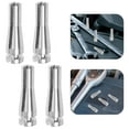 thumbnail image 3 of ROSENICE 4Pcs Metal Door Latches Hardware for Car Maintenance 1.4x0.4x0.4in, 3 of 8