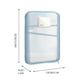 thumbnail image 2 of Bolsa Organizadora de Tareas Transparente Azul Cielo, Clasificación en Malla, Archivo de Libro A4, Almacenamiento Transparente Portátil para Exámenes, 2 of 3