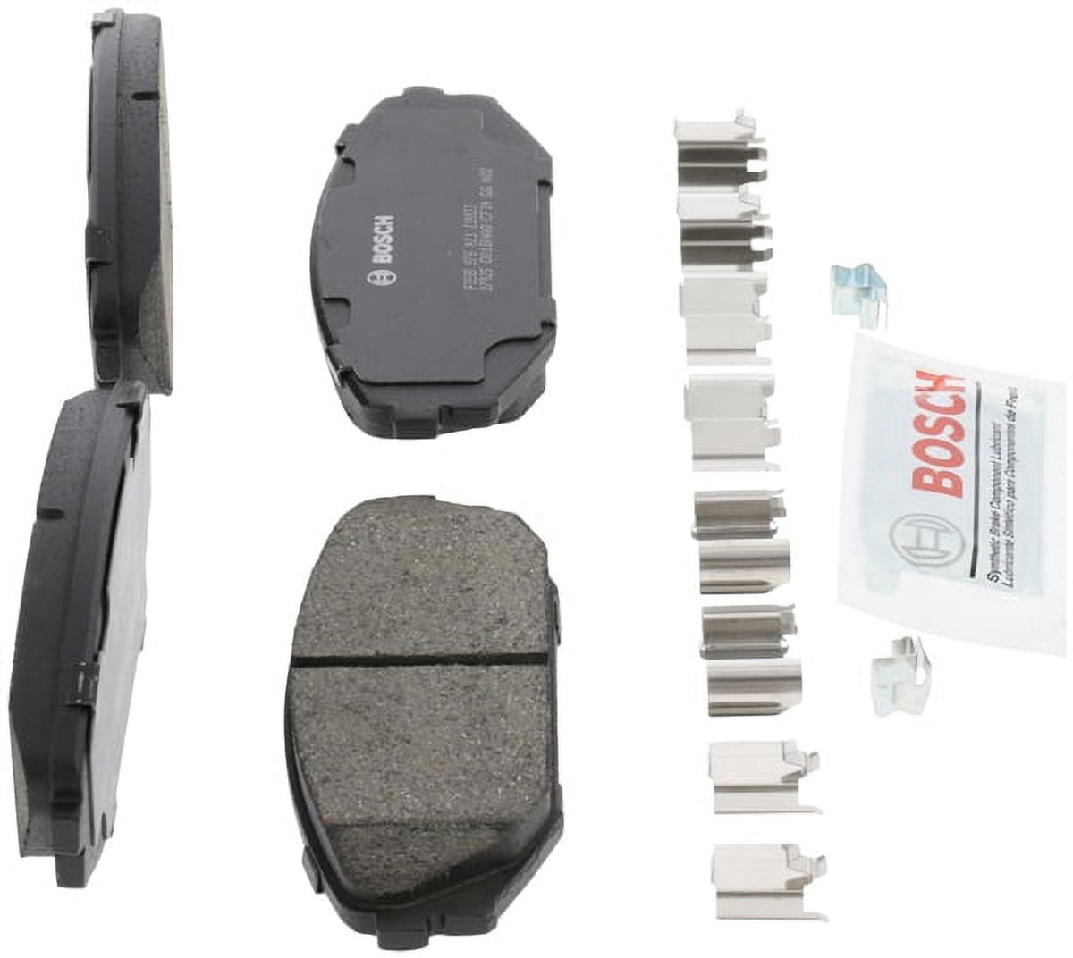 Bosch QuietCast Ceramic Brake Pad Set, w/ Shims Fits select: 1999-2004 HONDA ODYSSEY, 2001-2002 ACURA MDX