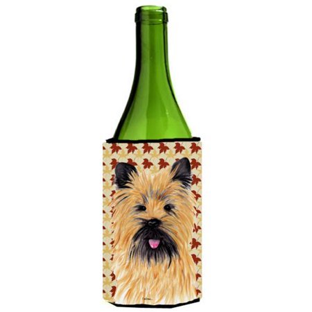 

Cairn Terrier Fall Leaves Portrait Wine Bottle Hugger - 24 oz.