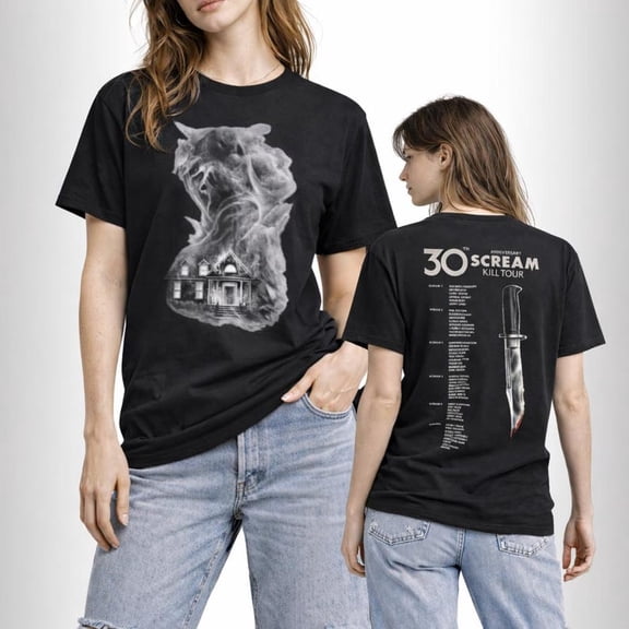 Scream Anniversary 30th Tour Shirt, 30th Anniversary Scream Tour Unisex T-Shirt, Unisex Tee Multi