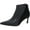 Black, variant on 27 Edit Naturalizer Womens Felix Heeled Ankle Boots Satin Pearl 10M