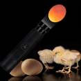 thumbnail image 3 of Wireless Rechargeable LED Bright Cool Light Egg Candler Tester for Monitoring Eggs Development with 2 Soft Rubber, 3 of 6
