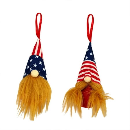 

koaiezne Independence Decoration Doll Pendant Independence Day Day Hangs Stairway Clear Acrylic Globes with Base