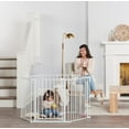 thumbnail image 1 of 2 in 1 Super Wide Safety Gate and Play Yard, 1 of 3