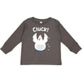 thumbnail image 3 of Inktastic Chicken Barnyard Farm Cluck Boys or Girls Long Sleeve Toddler T-Shirt, 3 of 5