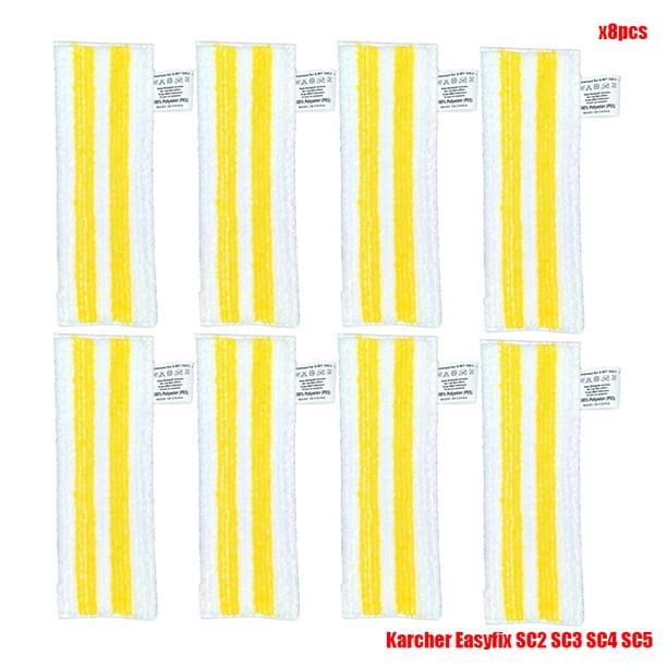 Para Kar*cher Easyfix SC2 SC3 SC4 SC5 Aspiradora Almohadilla de Limpieza de Microfibra Cubierta Cabezal de Cepillo de Trapeador de Vapor Piezas de Boquilla Potentes