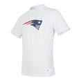 thumbnail image 4 of NFL Playera Aficionado Básica New England Patriots Blanco para Hombre, Talla Extra Grande, 4 of 9
