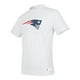 thumbnail image 4 of NFL Playera Aficionado Básica New England Patriots Blanco para Hombre, Talla Chica, 4 of 9