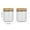 B, variant on Qiweii Large Capacity Glass jars with Airtight Lids, Overnight Oats Containers with Lids, Wide mouth Mason Salad jars, Glass Food Storage Containers for Snacks Yogurt Spice Sugar