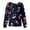 Dark BlueC_07#94D, variant on Nursing Jackets for Women Christmas Snap Front Nurse Uniforms Funny Xmas Warm Up Long Sleeve Scrubs Tops S-5XL