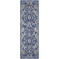 thumbnail image 7 of Nourison Grafix All-over design Navy 2' x 6'Area Rug (2x6), 7 of 7