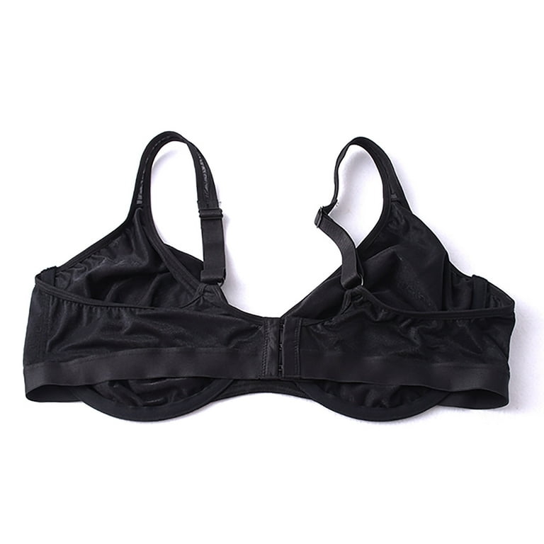 Zpanxa Bras for Women Plus Size Seamless Push Up Sports Bra Comfortable  Breathable Base Tops Underwear Womens Bras Sports Bra Black 80H 