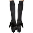 thumbnail image 5 of TRUBKH Gloves for Women Opera Gloves Arm Warmers Tea Party Gloves for Women Tea Party Gloves Long Gloves Women Formal Fishnet Arm Sleeves Black One Size, 5 of 9